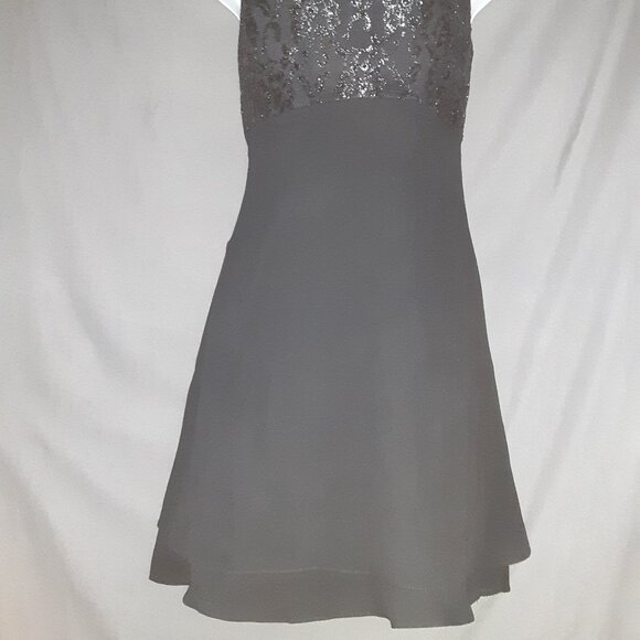 Black Cocktail Dress * Fit & Flare * A-Line * Sz 8 Petite * EUC * Flattering LBD - Picture 5 of 5